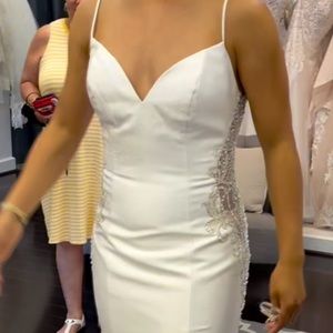 New weddding dress! Simple but sexy with sides out